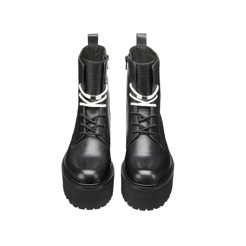 CULT Stivali Stivaletto Donna anfibio AXL Nero - Francavilla Moda
